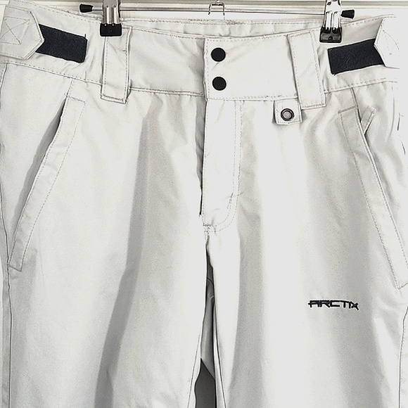 Arctix Women's Premium Insulated Off White Snow Pants Sz M - Picture 3 of 14